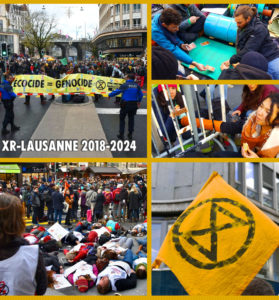 24.06.2024 XR Lausanne : Activités Suspendues.