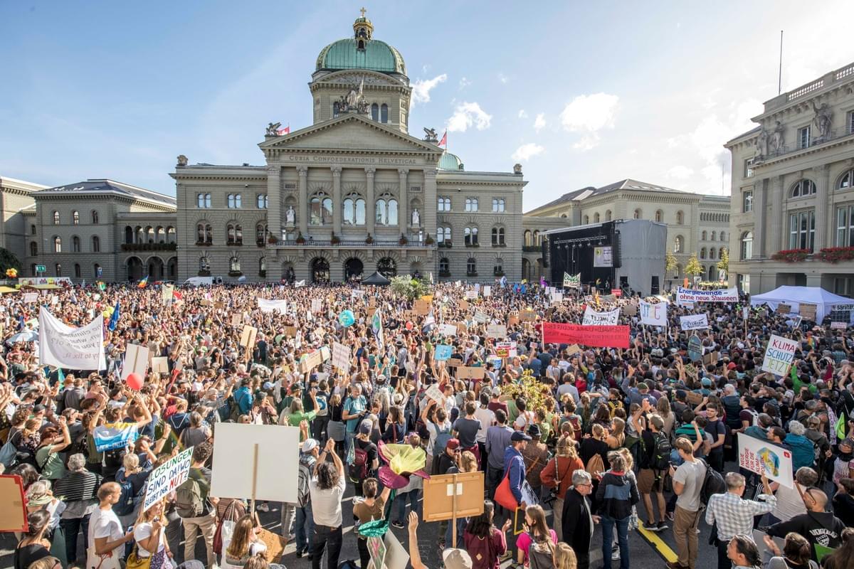 Grande Marche pour le climat à Berne